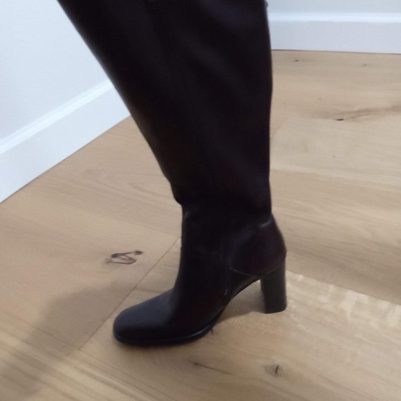 J Crew tall leather boots - Picture 1 of 5